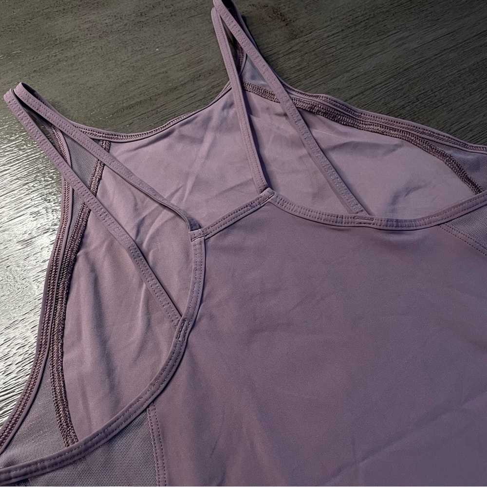 Lululemon Purple Tank Top Run Off Route Frosted Mulberry 4 - Picture 10 of 10